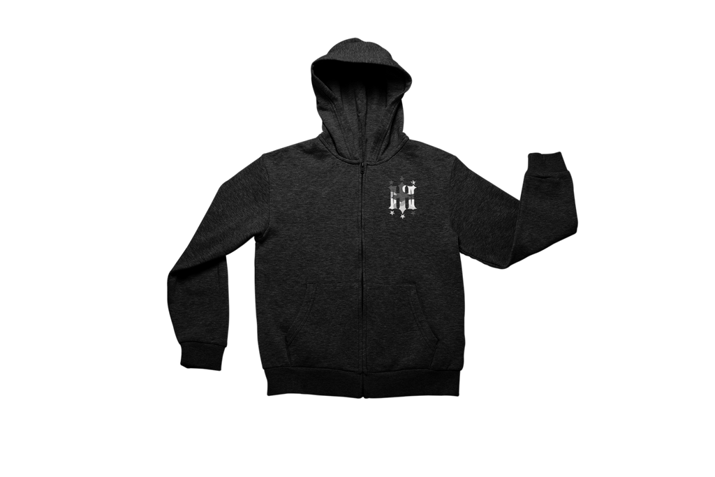 Hustle Harder Zip Up "Dark Camo"
