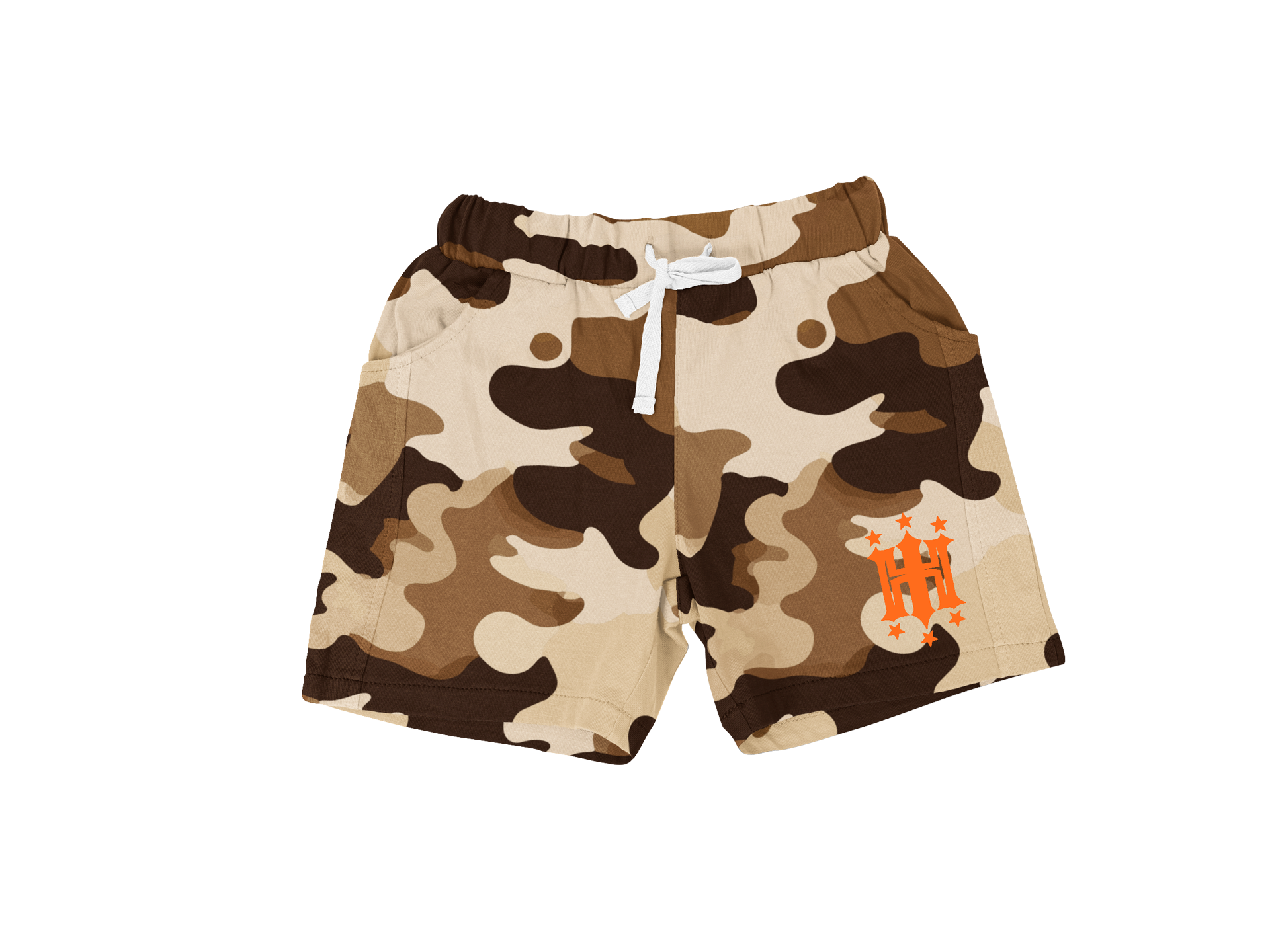Hustle Harder Shorts Camo