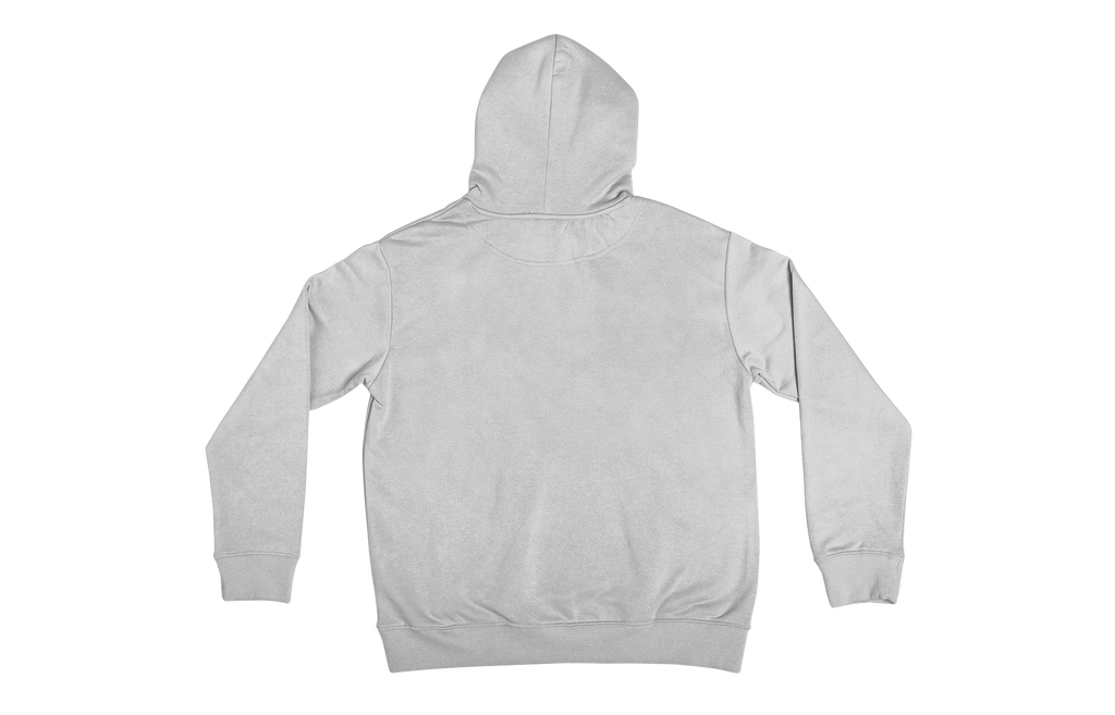 Huslte Harder Zip Up "Light Grey"