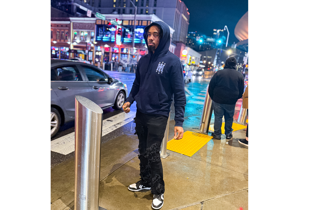 Hustle Harder "Navy"