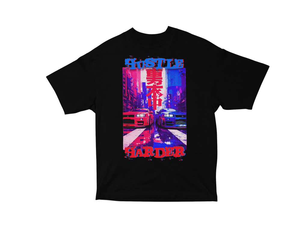 Hustle Harder Philly Edition Oversized Tee