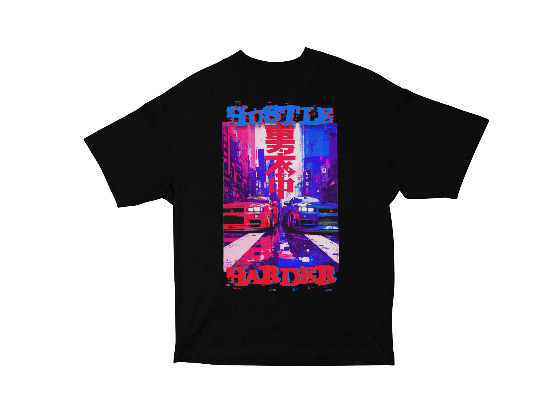 Hustle Harder Philly Edition Oversized Tee